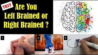 Are You Left Brained or Right Brained Test - Brain Test Right Brain or Left Brain Dominant #shorts