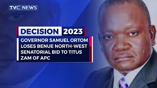 Gov. Samuel Ortom Loses Benue North West Senatorial Bid To Titus Zam Of APC