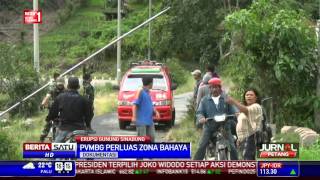 PVMBG Perluas Zona Bahaya Erupsi Gunung Sinabung