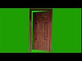 HD DOOR OPENING GREEN SCREEN,green screen door, door opening green screen | green screen video