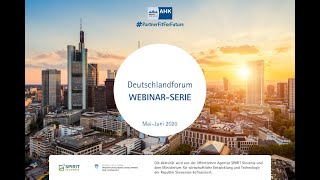 Deutschlandforum 2020 | Webinar: Lieferketten in Deutschland – aktuelle Situation