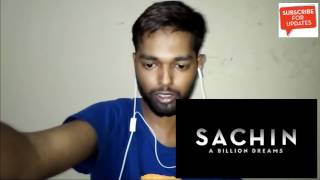 movie trailer reaction of Sachin A Billion Dreams | Official Trailer | Sachin Tendulkar