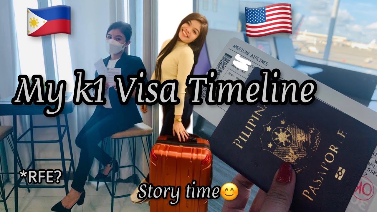 MY K1 VISA TIMELINE | I-129F PROCESSING TIME | K1 FIANCE VISA TIMELINE ...