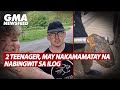 2 teenager, may nakamamatay na nabingwit sa ilog | GMA News Feed