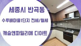 세종시 반곡동 수루배1단지 디아트96B타입 전세 월세