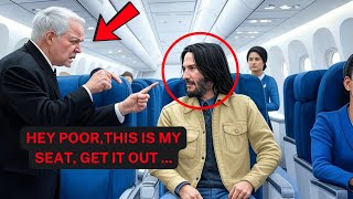 Man Insults Keanu Reeves on a First Class Flight – – Instantly Regrets It When the Truth Emerges!