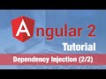 Angular 2 Tutorial (2016) - Dependency Injection (2/2)