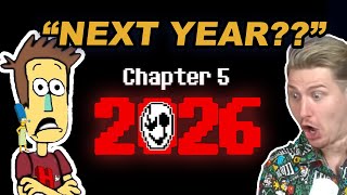 YouTubers react to GASTER message + 2026 Release Date (Deltarune Chapter 4)