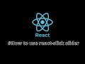 How to use react-slick slider | React.js Tutorials | VirtualCode4U