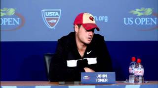 2011 US Open Press Conferences: John Isner (Fourth Round)