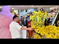 golden lion dance visit honor phone shop 武林一家醒狮团 @ plaza metro kajang