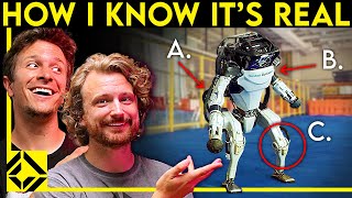 Boston Dynamics Robots Can't be Faked - VFX Artists Explain Why