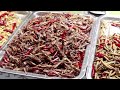 chinese street food spider centipede scorpion grasshopper a series of insects