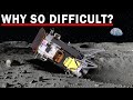 Why is it Still So Hard to Land on the Moon?