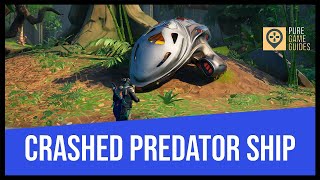 Find Mysterious Pod Locations in Fortnite - where to find the Predator's ship - Jungle Hunter Quests
