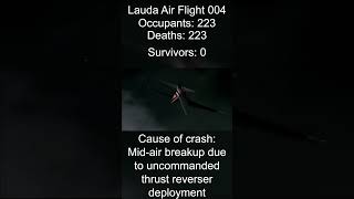 Lauda Air Flight 004  #airdisasters #planecrash  #aviation