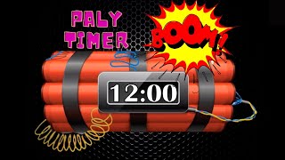 12 Minute Timer Bomb With BIG🧨 Explosion🧨