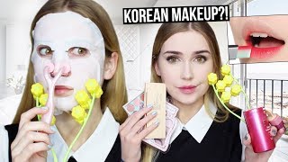 FULL FACE USING KOREAN MAKEUP | From Yesstyle!!