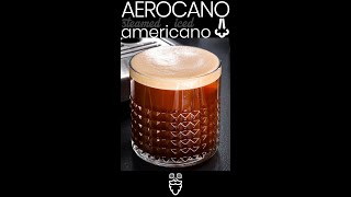 The AEROCANO: Steamed Iced Americano #shorts