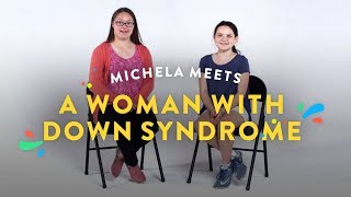 Kids Meet Woman with Down Syndrome (Michela) | Kids Meet | HiHo Kids