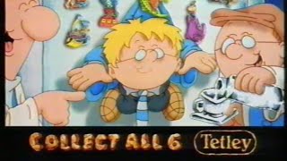 Tetley Tea advert promoting 'The Flintstones' - 14th August 1994 British television commercial