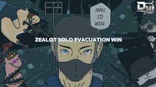 Zealot solo Evacuation win | Decaying winter | Roblox