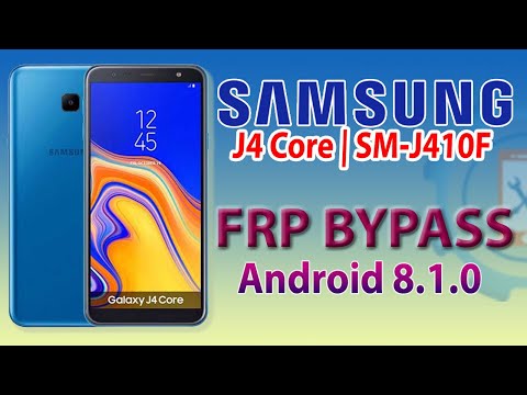 Samsung J4 Core FRP Bypass 2021 | Samsung J410f Google Account Bypass ...