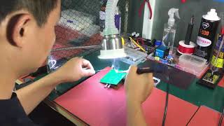 Demo Video: Smoke Absorber with strong pump, Smoke Exhauster for Soldering Smoke Cleaning