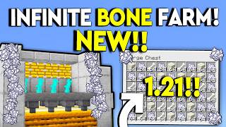 BEST 1.21 INFINITE BONEMEAL FARM Minecraft Bedrock MCPE/Xbox/PS4/Nintendo Switch/Windows 10