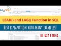 LEAD and LAG Functions In SQL | Advance SQL Interview Question (Many Examples)