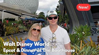 NEW | Walt Disney World Vlog | Our Last Day at Epcot | Dinner at The Boathouse  | September 2024