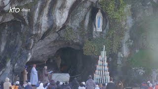 Chapelet du 13 février 2025 à Lourdes