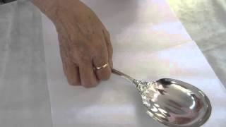 Sterling Silver Reed \u0026 Barton Francis First Salad Serving Spoon