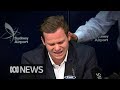 Steve Smith breaks down during ball tampering press conference | ABC News