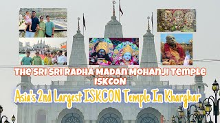 आशियातील दुसरं मोठं इस्कॉन मंदिर / Iskcon Temple Kharghar | Feb 2025