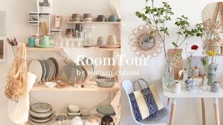 【ルームツアー】1LDK 一人暮らし | 北欧風ナチュラルなお部屋 | 見せる収納・観葉植物 | room tour