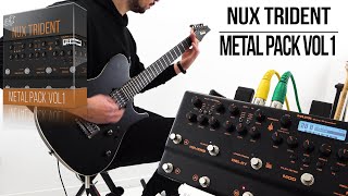 NUX Trident Patches | Metal Pack vol1 | Playthrough Demo