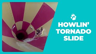 Howlin’ Tornado Funnel Tube Slide - Great Wolf Lodge New England