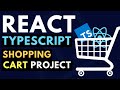 React Typescript Project Tutorial | Shopping Cart - Part 1