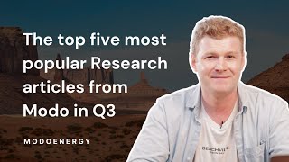 The top five most popular Research articles from Modo in Q3