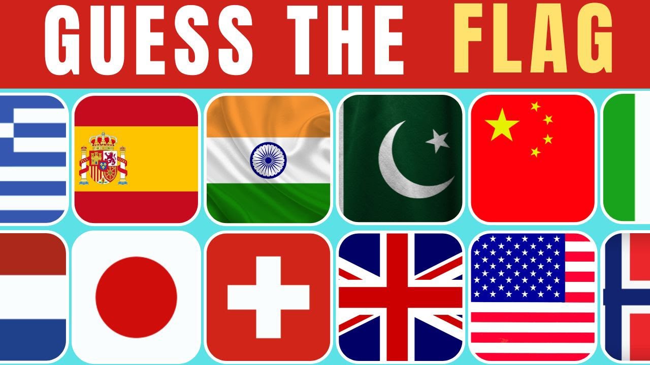 Guess And Learn 50 Flags Of The World 🌍 | Guess The Flag Quiz - YouTube