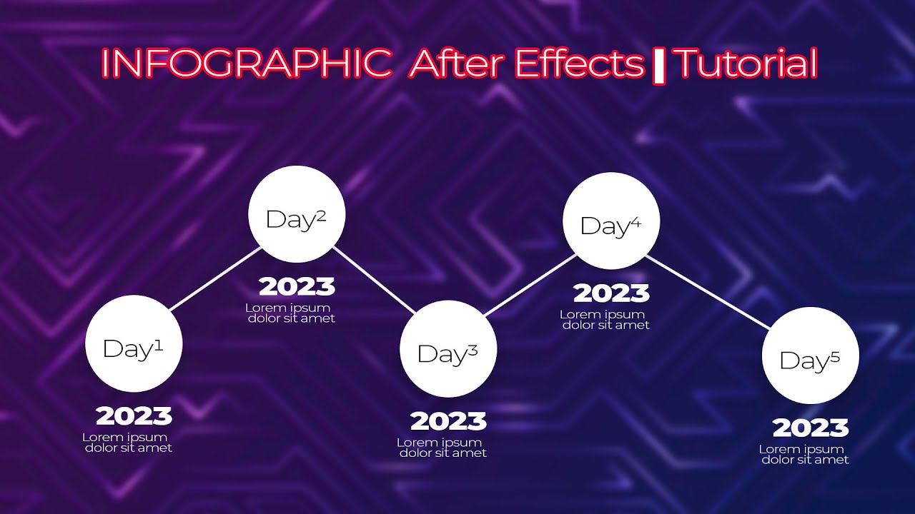 Tutorial Infographic After Effects Youtube