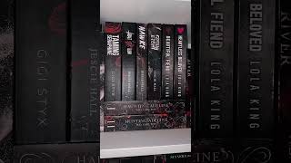 Dark Romance Bookshelf Tour 🖤