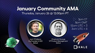 January Community Update and AMA