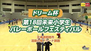 ドリーム杯第18回未来小学生バレーボール大会決勝トーナメント