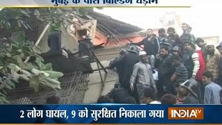 Mumbai: 10 Injured in Building Collapse at Bhiwandi