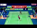 yushi tanaka jpn vs kiran george ind india open 2025 badminton