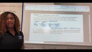 AMDM | Unit 1 Study Guide- Estimating Crowds and Volume (station 4, #1-2)