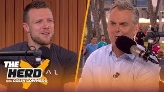 Taysom Hill: 'I'm a QB at heart,' talks Super Bowl, Saints and more | THE HERD | LIVE FROM MIAMI