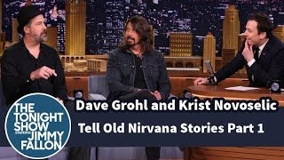 Dave Grohl and Krist Novoselic Tell Old Nirvana Stories - Part 1